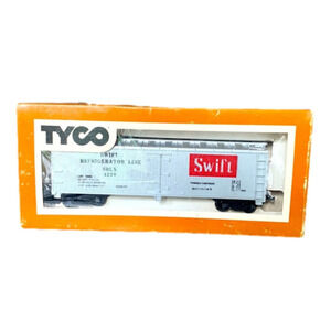 VINTAGE TYCO HO Swift Refrigerator Toy Model Train with original box